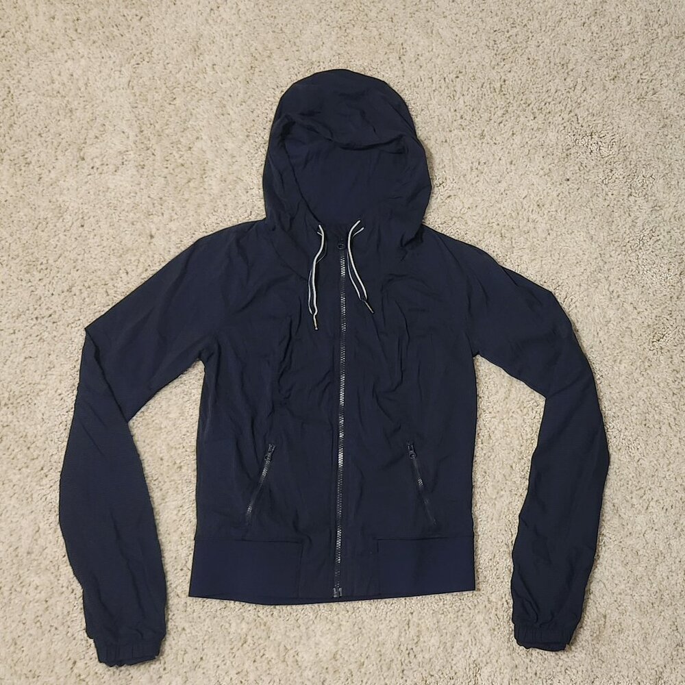 Lululemon, Street to Studio, Navy Blue hoodie/jacket, size 4
